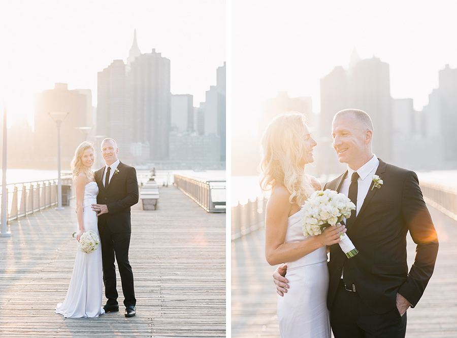 Summer wedding in Long Island City, Manhattan Views, New York City, Scottish, FDNY, Kelly Kollar Photography