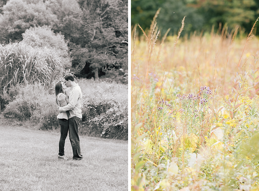 Summer engagement session at Willowood Arboretum, New Jersey, Garden engagement, by Kelly Kollar Photography