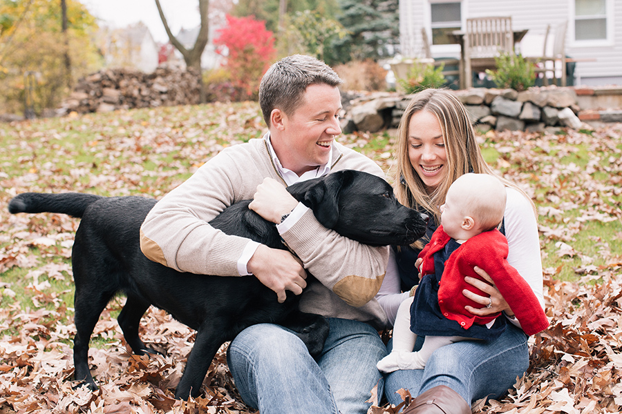 Fall family session, cute baby, by Kelly Kollar Photography