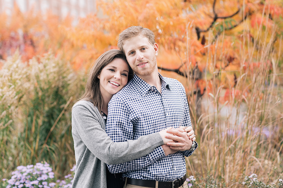 Fall engagement session on the Highline and Meatpacking District in Manhattan, by Kelly Kollar Photography