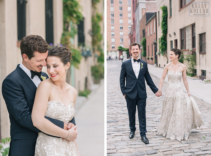 Manhattan Wedding at the Bowery Hotel & Washington Mews by Kelly Kollar Photography.