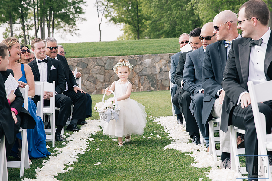 Classic wedding at Trump National Golf Club, Bedminster, New Jersey. By Kelly Kollar Photography