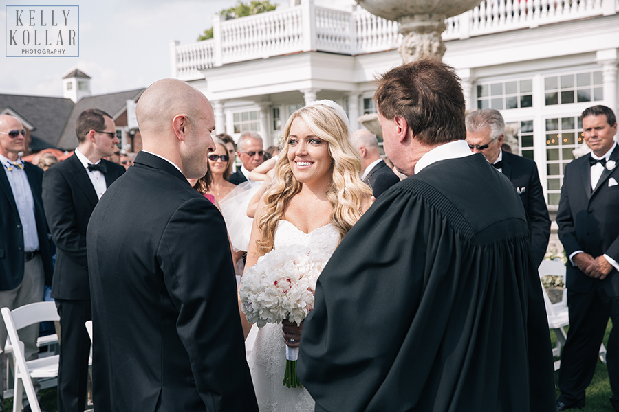 Classic wedding at Trump National Golf Club, Bedminster, New Jersey. By Kelly Kollar Photography