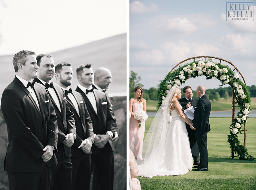 Classic wedding at Trump National Golf Club, Bedminster, New Jersey. By Kelly Kollar Photography