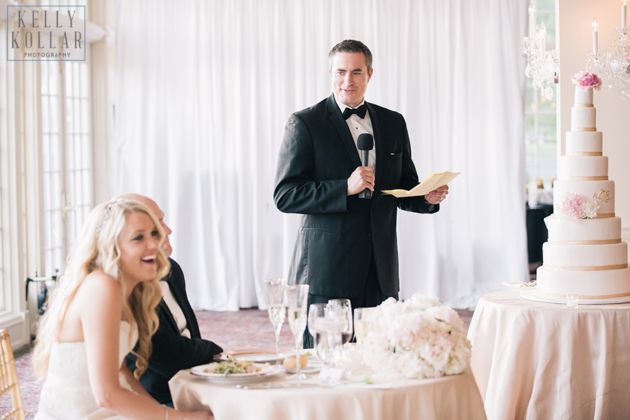 Classic wedding at Trump National Golf Club, Bedminster, New Jersey. By Kelly Kollar Photography