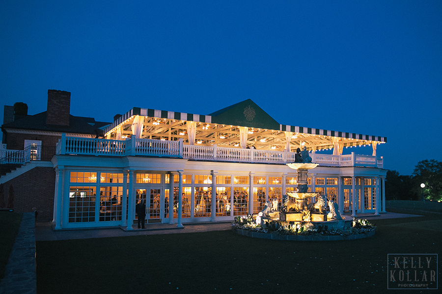 Classic wedding at Trump National Golf Club, Bedminster, New Jersey. By Kelly Kollar Photography