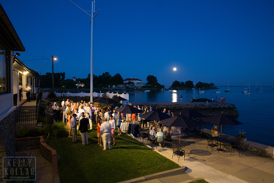 Nautical Rehearsal Dinner at Indian Harbor Yacht Club in Greenwich, Connecticut. By Kelly Kollar Photography