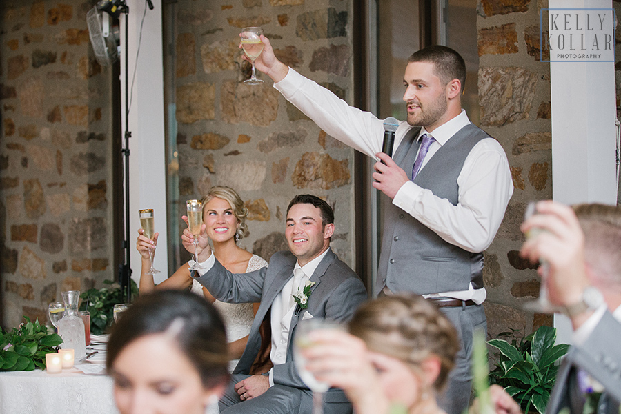 Wedding at The Manor House at Prophecy Creek in Ambler, Pennsylvania. By Kelly Kollar Photography.