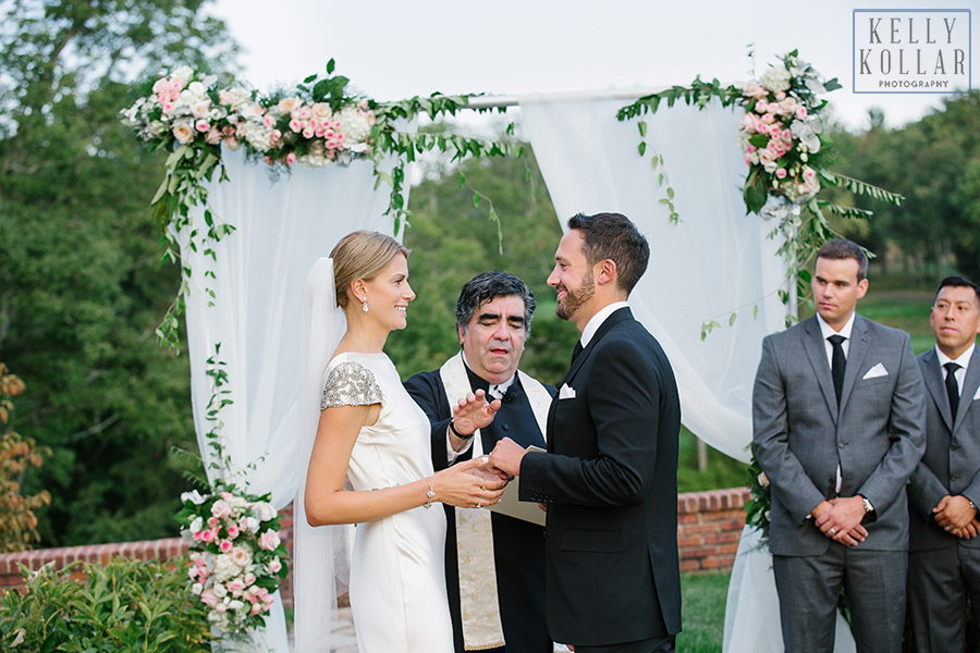 Wedding at Hamilton Farm Gold Club, Gladstone, New Jersey. Photos by Kelly Kollar Photography.