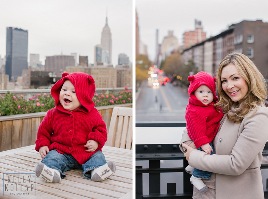 Manhattan baby session. Photos by Kelly Kollar Photography.