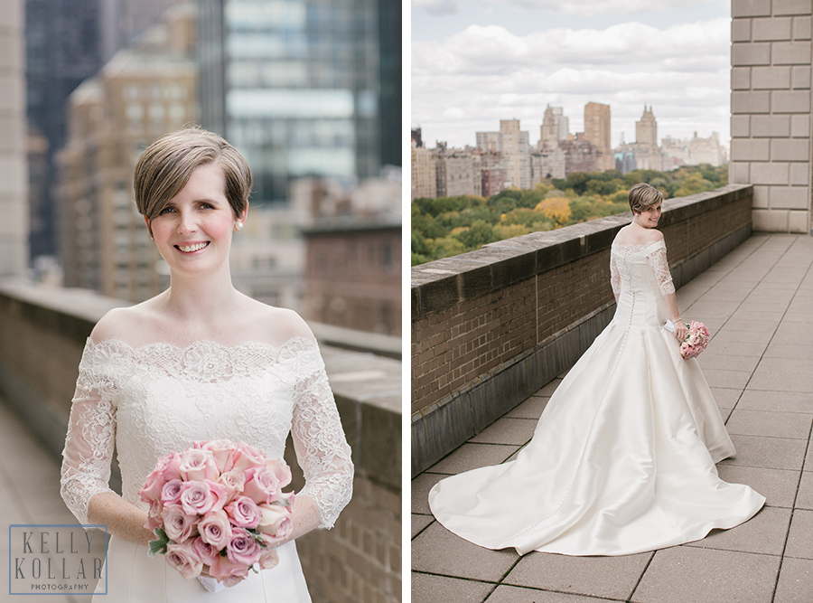 New York wedding at St. Ignatius Loyola, Central Park and New York Athletic Club. Photos by Kelly Kollar Photography.