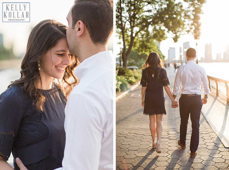 Engagement session in Tribeca. Photos by Kelly Kollar Photography.