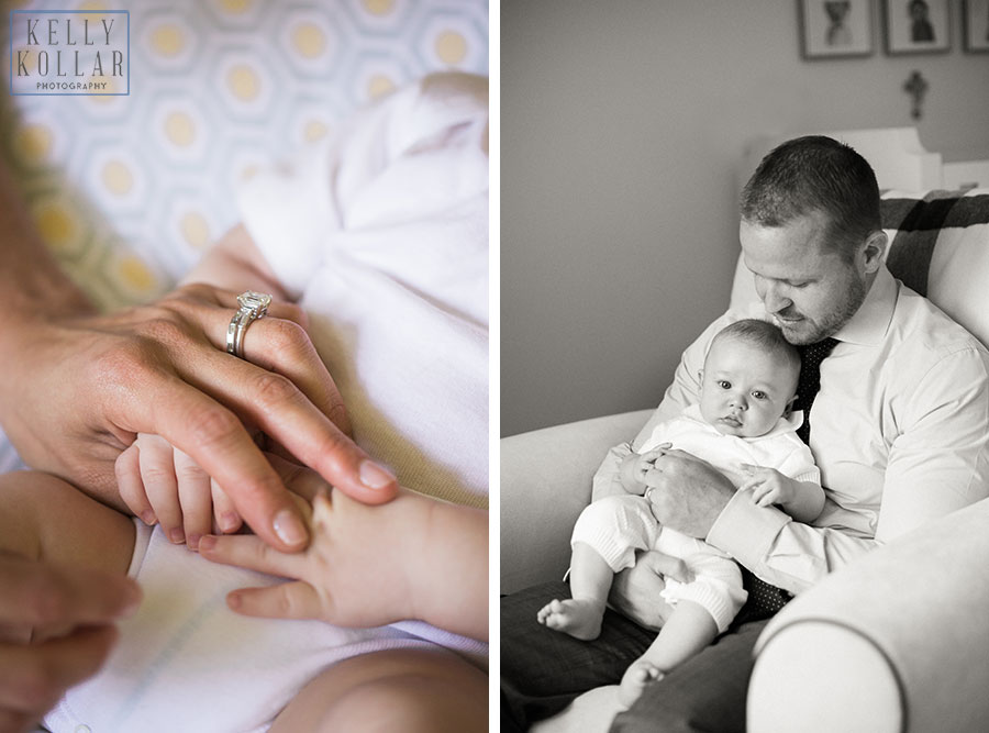 Family, baby session in New Jersey. By Kelly Kollar Photography.