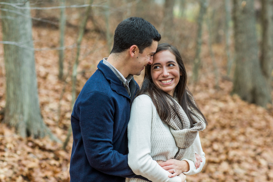 Engagement session in Gedney Park in Chappaqua, New York. Photos by Kelly Kollar Photography.