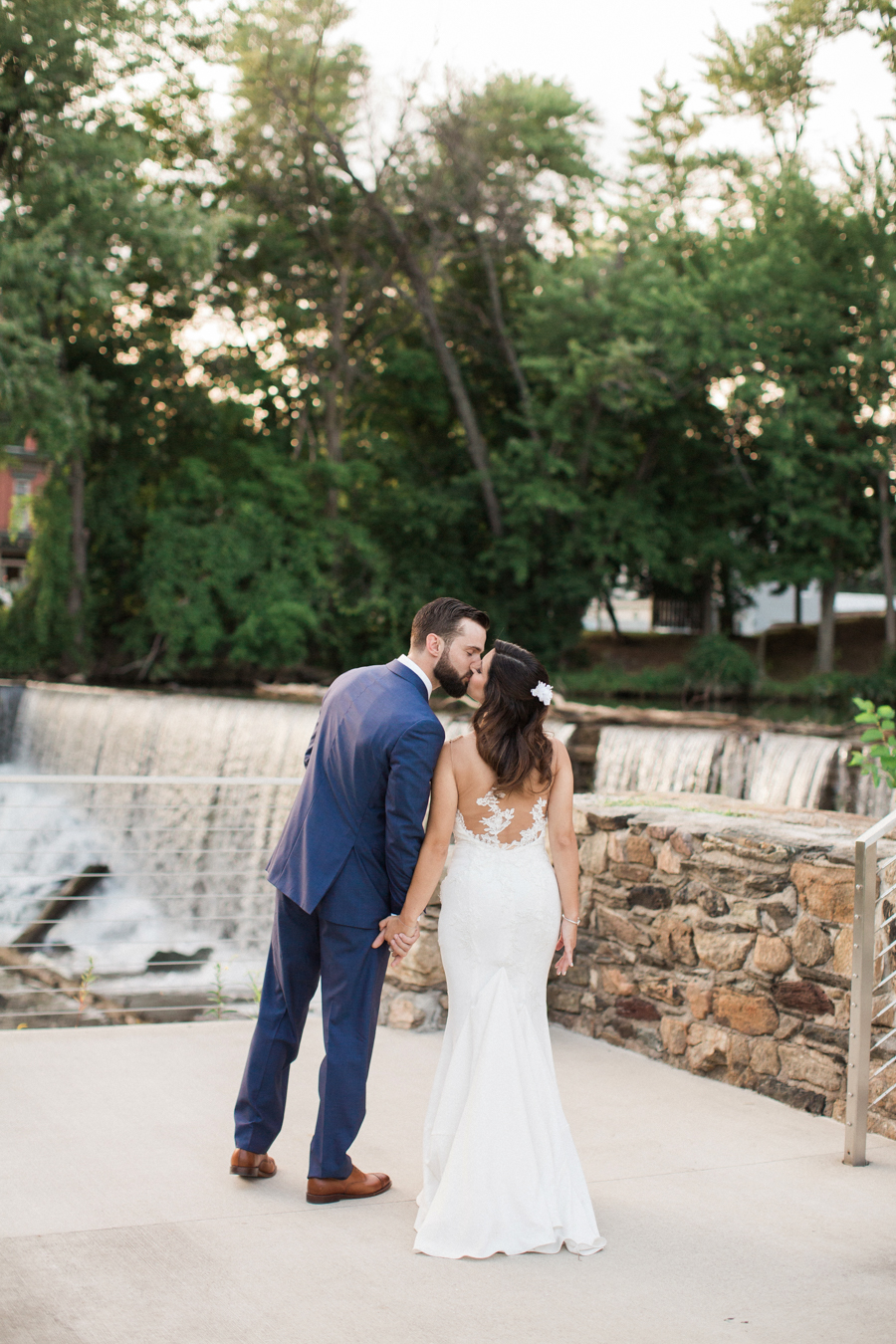 Wedding at Roundhouse Beacon in the Hudson Valley, New York.  Photos by Kelly Kollar Photography.