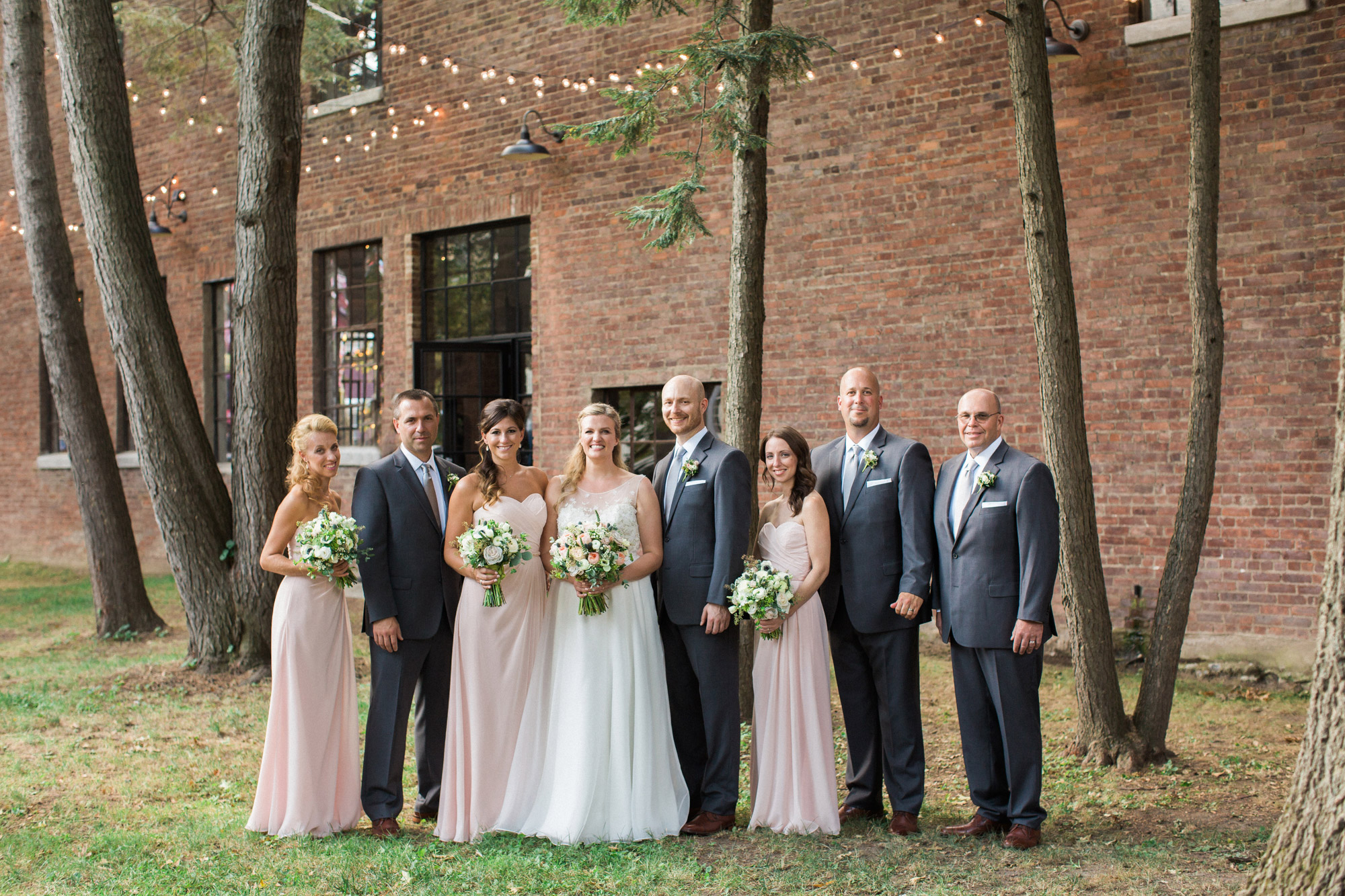 Industrial wedding at The Senate Garage in Kingston, New York in the Hudson Valley. Photos by Kelly Kollar Photography.