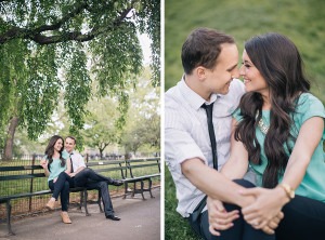 Engagement, Kelly Kollar, Manhattan, New York, Shakespeare Garden, Riverside Park, Hudson River