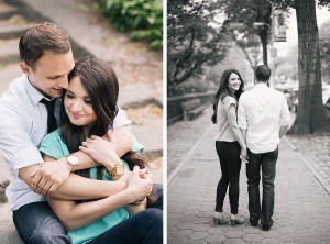 Engagement, Kelly Kollar, Manhattan, New York, Shakespeare Garden, Riverside Park, Hudson River