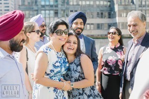 Surprise proposal on the rooftop of 620 Loft & Garden in Manhattan. By Kelly Kollar Photography.