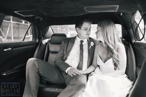 Intimate, outdoor wedding at ICI Restaurant in Fort Greene, Brooklyn, New York. Additional photos in Prospect Park. Photos by Kelly Kollar Photography.