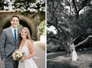 Intimate, outdoor wedding at ICI Restaurant in Fort Greene, Brooklyn, New York. Additional photos in Prospect Park. Photos by Kelly Kollar Photography.