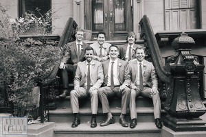 Intimate, outdoor wedding at ICI Restaurant in Fort Greene, Brooklyn, New York. Additional photos in Prospect Park. Photos by Kelly Kollar Photography.