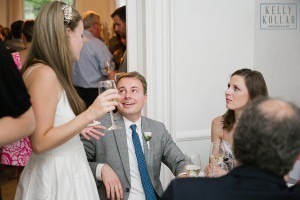 Intimate, outdoor wedding at ICI Restaurant in Fort Greene, Brooklyn, New York. Additional photos in Prospect Park. Photos by Kelly Kollar Photography.