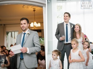 Intimate, outdoor wedding at ICI Restaurant in Fort Greene, Brooklyn, New York. Additional photos in Prospect Park. Photos by Kelly Kollar Photography.
