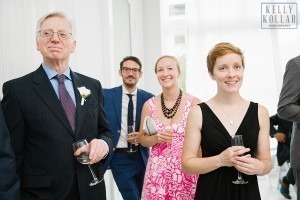 Intimate, outdoor wedding at ICI Restaurant in Fort Greene, Brooklyn, New York. Additional photos in Prospect Park. Photos by Kelly Kollar Photography.