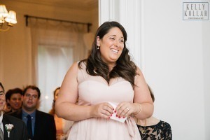 Intimate, outdoor wedding at ICI Restaurant in Fort Greene, Brooklyn, New York. Additional photos in Prospect Park. Photos by Kelly Kollar Photography.