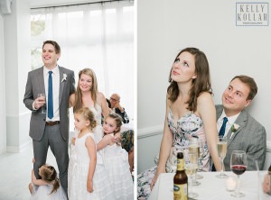 Intimate, outdoor wedding at ICI Restaurant in Fort Greene, Brooklyn, New York. Additional photos in Prospect Park. Photos by Kelly Kollar Photography.