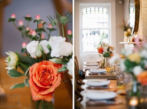 Intimate, outdoor wedding at ICI Restaurant in Fort Greene, Brooklyn, New York. Additional photos in Prospect Park. Photos by Kelly Kollar Photography.