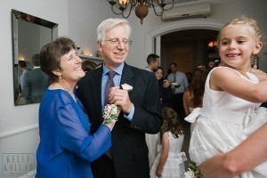 Intimate, outdoor wedding at ICI Restaurant in Fort Greene, Brooklyn, New York. Additional photos in Prospect Park. Photos by Kelly Kollar Photography.