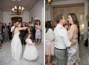 Intimate, outdoor wedding at ICI Restaurant in Fort Greene, Brooklyn, New York. Additional photos in Prospect Park. Photos by Kelly Kollar Photography.