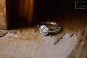 Industrial, modern wedding at Liberty Warehouse in Red Hook, Brooklyn. By Kelly Kollar Photography.