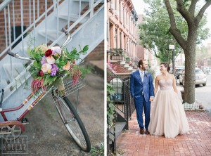 Industrial, modern wedding at Liberty Warehouse in Red Hook, Brooklyn. By Kelly Kollar Photography.