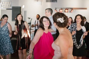 Industrial, modern wedding at Liberty Warehouse in Red Hook, Brooklyn. By Kelly Kollar Photography.