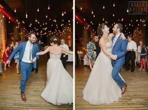 Industrial, modern wedding at Liberty Warehouse in Red Hook, Brooklyn. By Kelly Kollar Photography.