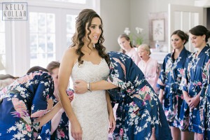 Wedding at The Old First Church and Huntington Crescent Club in Long Island, New York. By Kelly Kollar Photography.