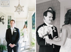 Wedding at The Old First Church and Huntington Crescent Club in Long Island, New York. By Kelly Kollar Photography.