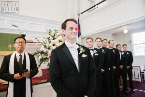 Wedding at The Old First Church and Huntington Crescent Club in Long Island, New York. By Kelly Kollar Photography.