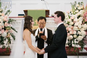 Wedding at The Old First Church and Huntington Crescent Club in Long Island, New York. By Kelly Kollar Photography.