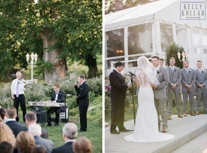 Wedding at The Manor House at Prophecy Creek in Ambler, Pennsylvania. By Kelly Kollar Photography.