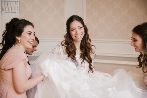 Jewish wedding at the Venetian in Garfield, New Jersey. Photos by Kelly Kollar Photography.