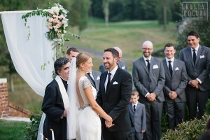 Wedding at Hamilton Farm Gold Club, Gladstone, New Jersey. Photos by Kelly Kollar Photography.