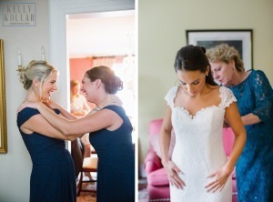 Wedding at Church of Christ the King and Morris County Golf Club in New Jersey. Photos by Kelly Kollar Photography.
