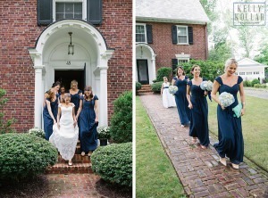 Wedding at Church of Christ the King and Morris County Golf Club in New Jersey. Photos by Kelly Kollar Photography.