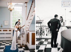 Wedding at Church of Christ the King and Morris County Golf Club in New Jersey. Photos by Kelly Kollar Photography.
