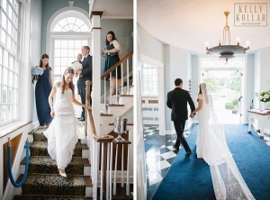 Wedding at Church of Christ the King and Morris County Golf Club in New Jersey. Photos by Kelly Kollar Photography.
