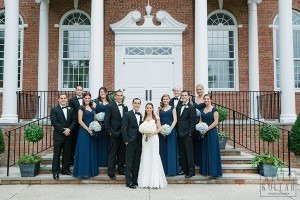 Wedding at Church of Christ the King and Morris County Golf Club in New Jersey. Photos by Kelly Kollar Photography.